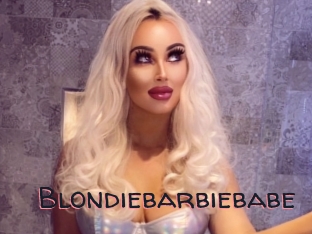 Blondiebarbiebabe