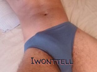Iwonttell