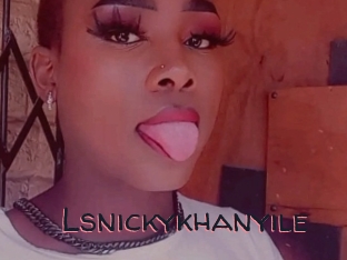 Lsnickykhanyile